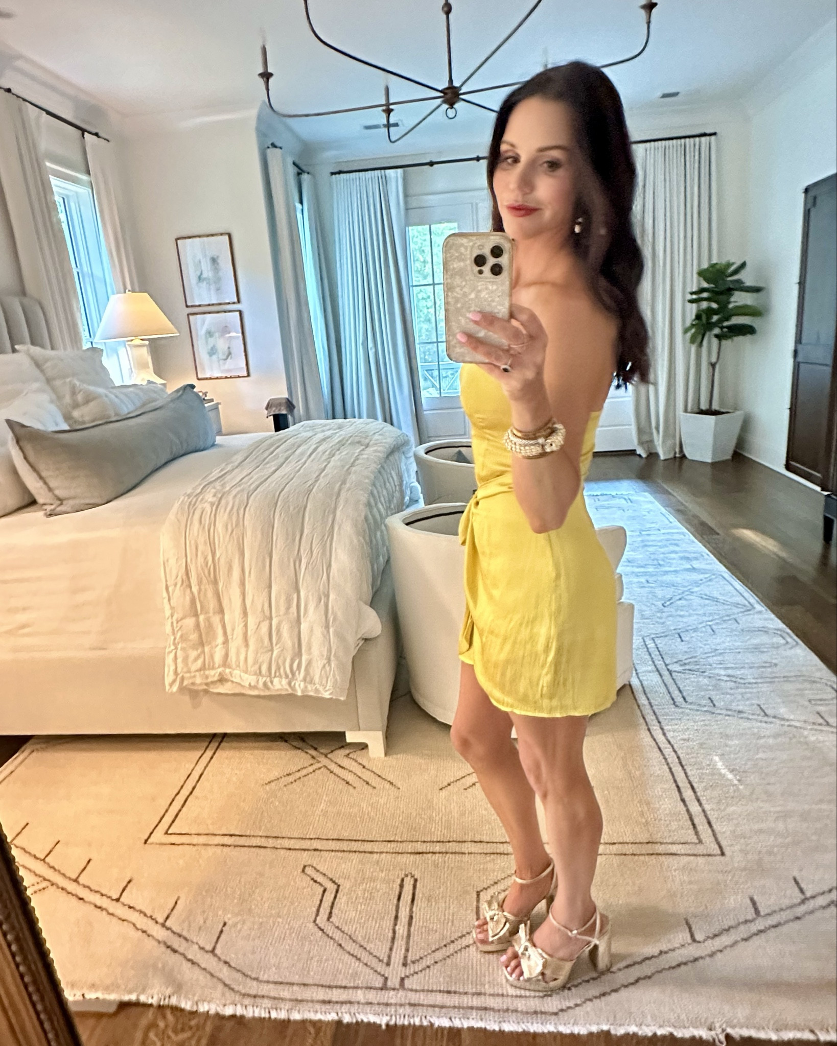 Not very demure- but very mindful and very cutesy 💛💛
Cuff: @garlandbags

#LTKShoeCrush #LTKOver40 #LTKParties