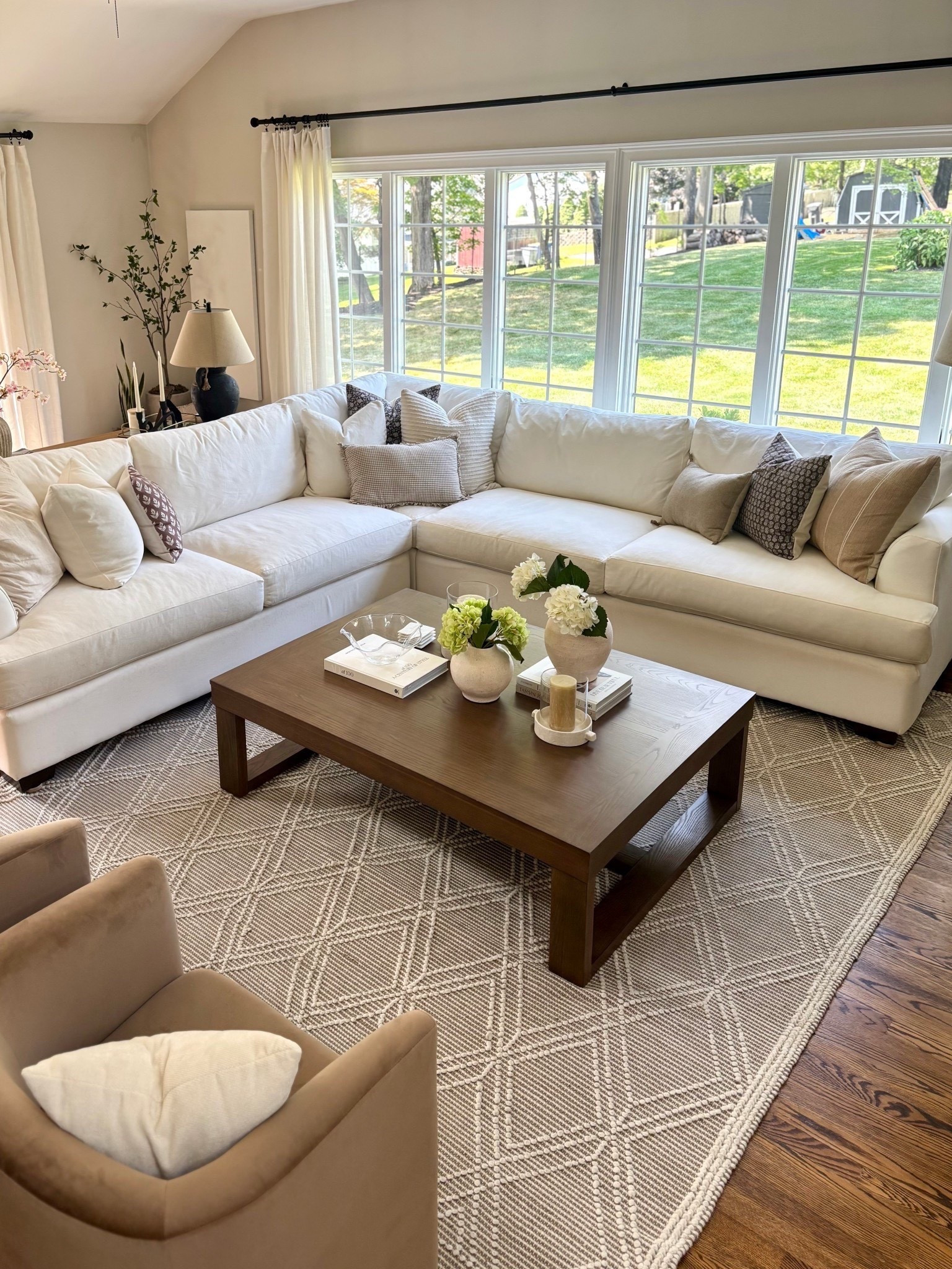 🏷️ My oversized rectangular coffee table from Wayfair is ON SALE and TODAY IS THE LAST DAY‼️ 

size: 56”x42”x17”
color: grayish-brown
material: engineered hardwood
Sale Price 🏷️ 24% OFF through 10/29/25!

It’s heavy, sturdy, beautiful, & looks like real wood! People compliment it all the time. I honestly love it! 

* this is NOT a paid ad!


Neutral, Modern - Transitional Living Room Inspo 

#LTKSaleAlert #LTKHome #LTKFindsUnder100