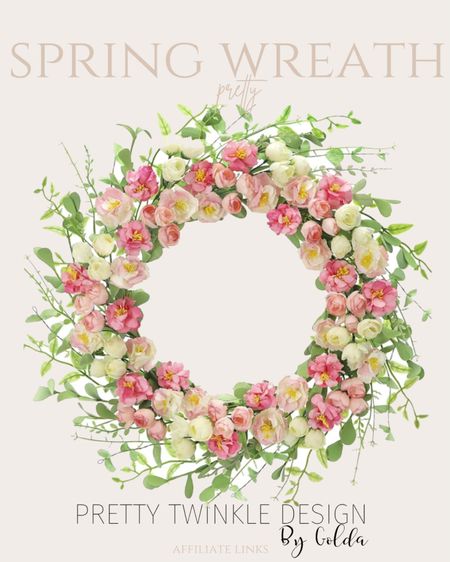 Pretty spring wreaths 

#LTKSeasonal #LTKsalealert #LTKhome