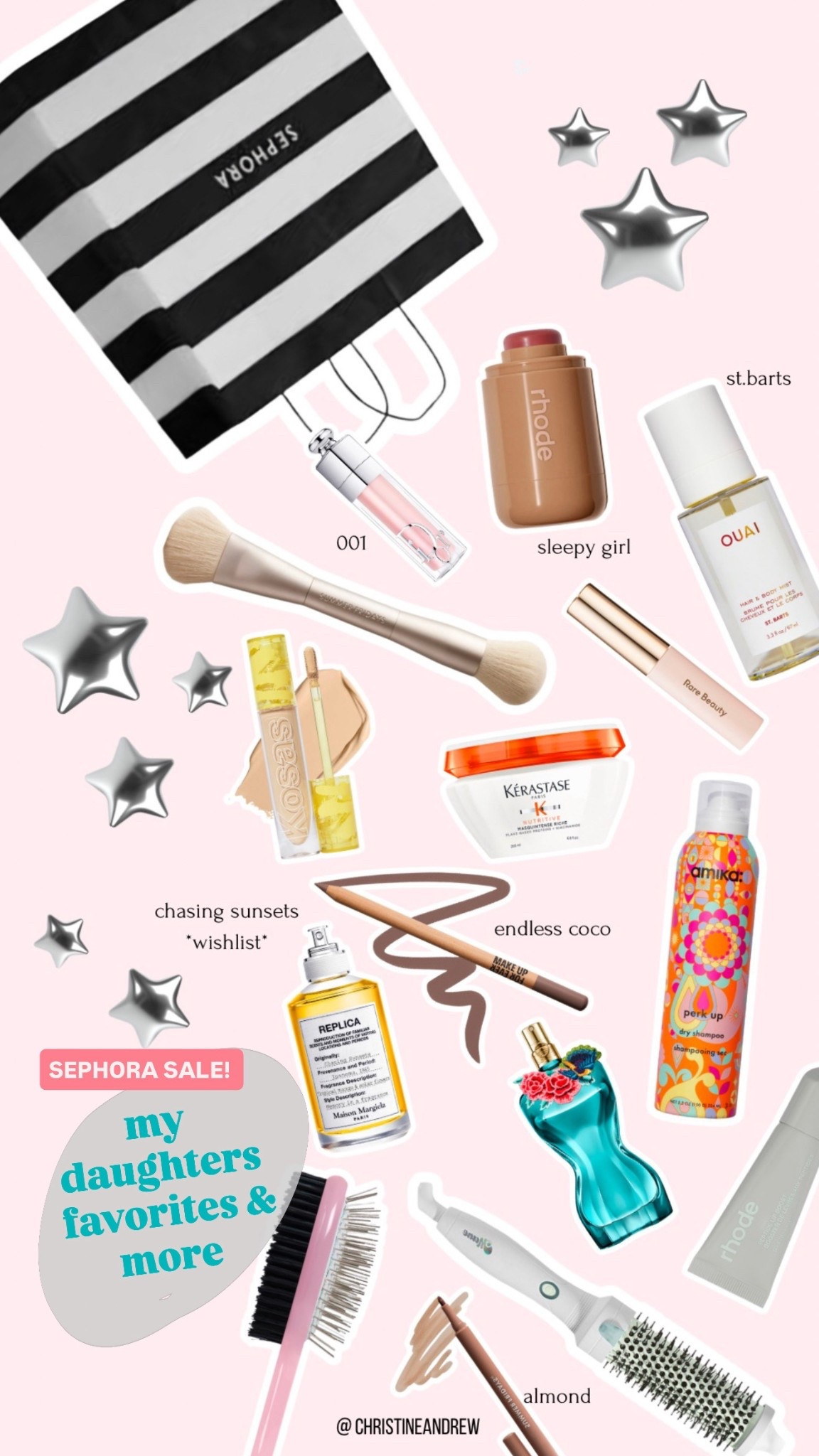 My teen daughters favorites ride or die products and a few items on her wishlist 

Sephora sale! 

#LTKBeauty #LTKmorningroutine #LTKSaleAlert