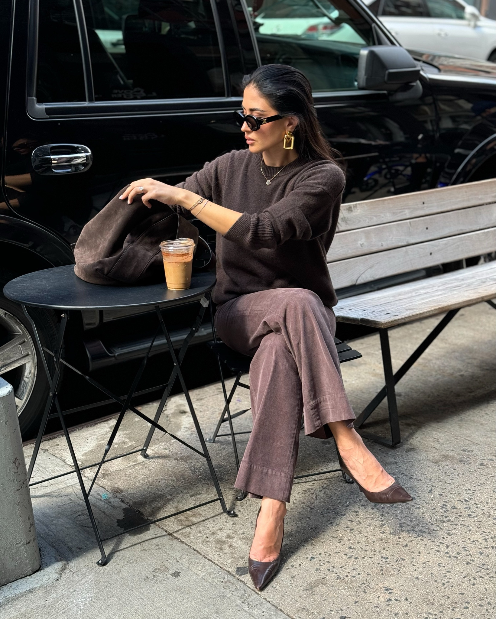 Fall best friends: brown and suede 🍂🐻🐿️☕️ 

#LTKFallSale #LTKSeasonal #LTKFindsUnder100