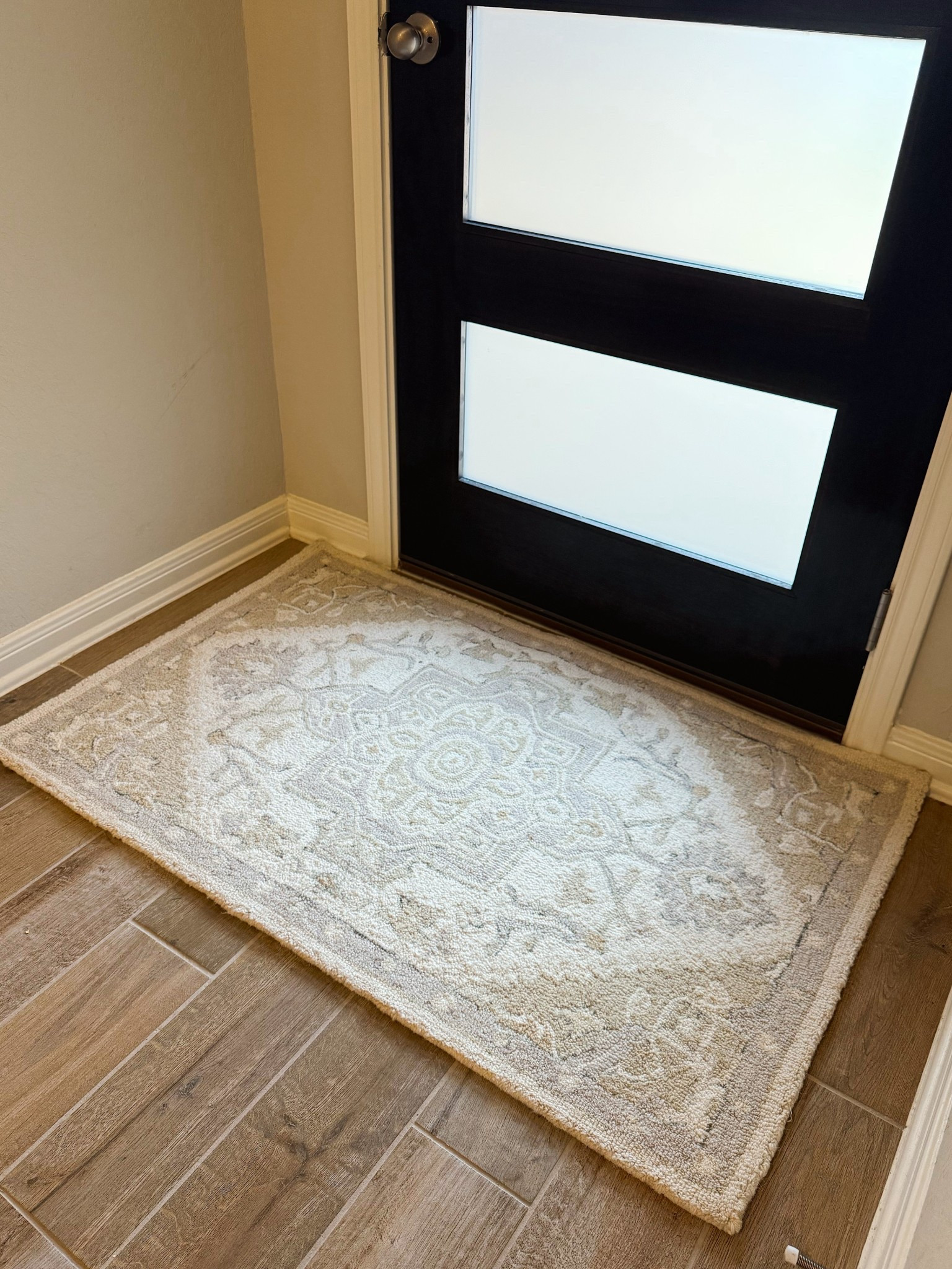 Finally found an entry way rug to go at my front door at home goods - I love this print and material quality is amazing! Brand is Lauren by Ralph Lauren 

#LTKFamily #LTKFindsUnder100 #LTKHome