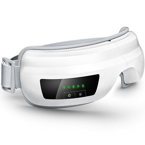 yoyomax Eye Massager with Heat, Sleep Eye Mask Massage with Bluetooth Music, Reduce & Relax Eye Strain, Dark Circles, Dry Eyes - Improve Sleep Ideal Gifts for Mom Dad | Amazon (US)