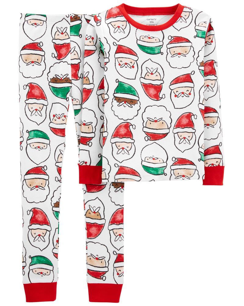 2-Piece Santa 100% Snug Fit Cotton PJs | Carter's