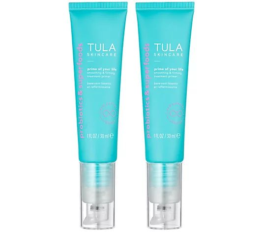 TULA Prime of Your Life Smoothing & Firming Primer Duo | QVC