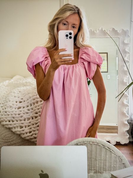 Pink Perfection: The Hope Tulip Sleeve Mini Dress from Greylin. I’m loving this pink puff sleeve mini that Greylin sent! It’s perfect for spring break, vacation outfits, or a wedding guest dress! Shown in size xs & I’m 5’4 (check my shop & insta for more pics).🎀 I linked all my fav’s from the Greylin Pop of Color spring drop!💕
Spring Outfits
Resort Wear
Vacation Outfits 
Pink Dress
Wedding Guest Dress 


#LTKU #LTKtravel #LTKfamily