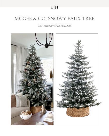 My favorite holiday tree! Love this snowy faux pre lit pine! And this woven wicker tree collar is gorgeous too! 

#christmastree #treecollar #westelm #mcgeeandco #holidaydecor

#LTKSeasonal #LTKHoliday #LTKstyletip