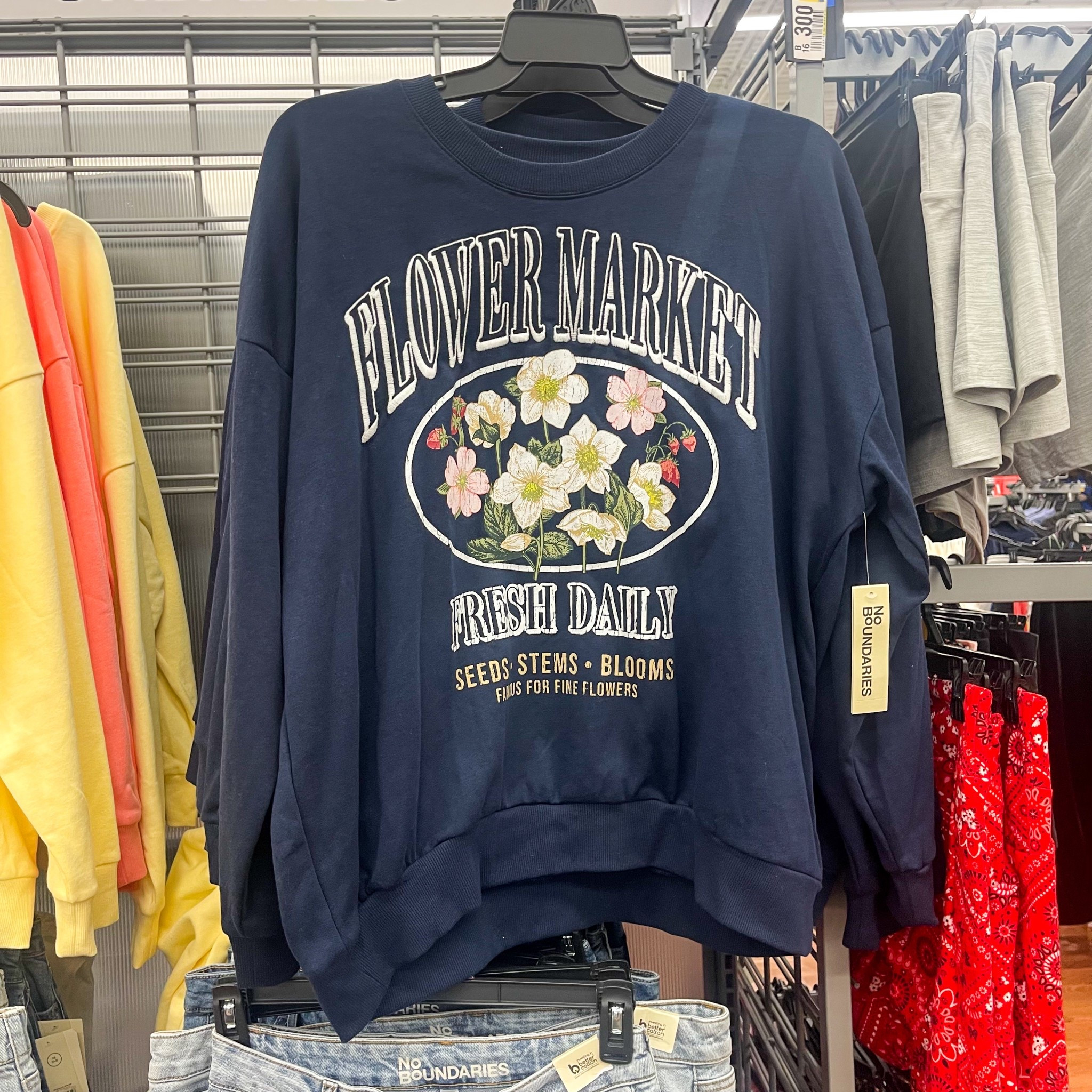 💐When we shared the $14 Walmart graphic sweatshirts last week we somehow missed this one and IMO it’s the best by far! Super cute for spring over a pair of denim shorts!

#walmart
#walmartfinds
#walmartfashion
#noboundaries

#LTKStyleTip