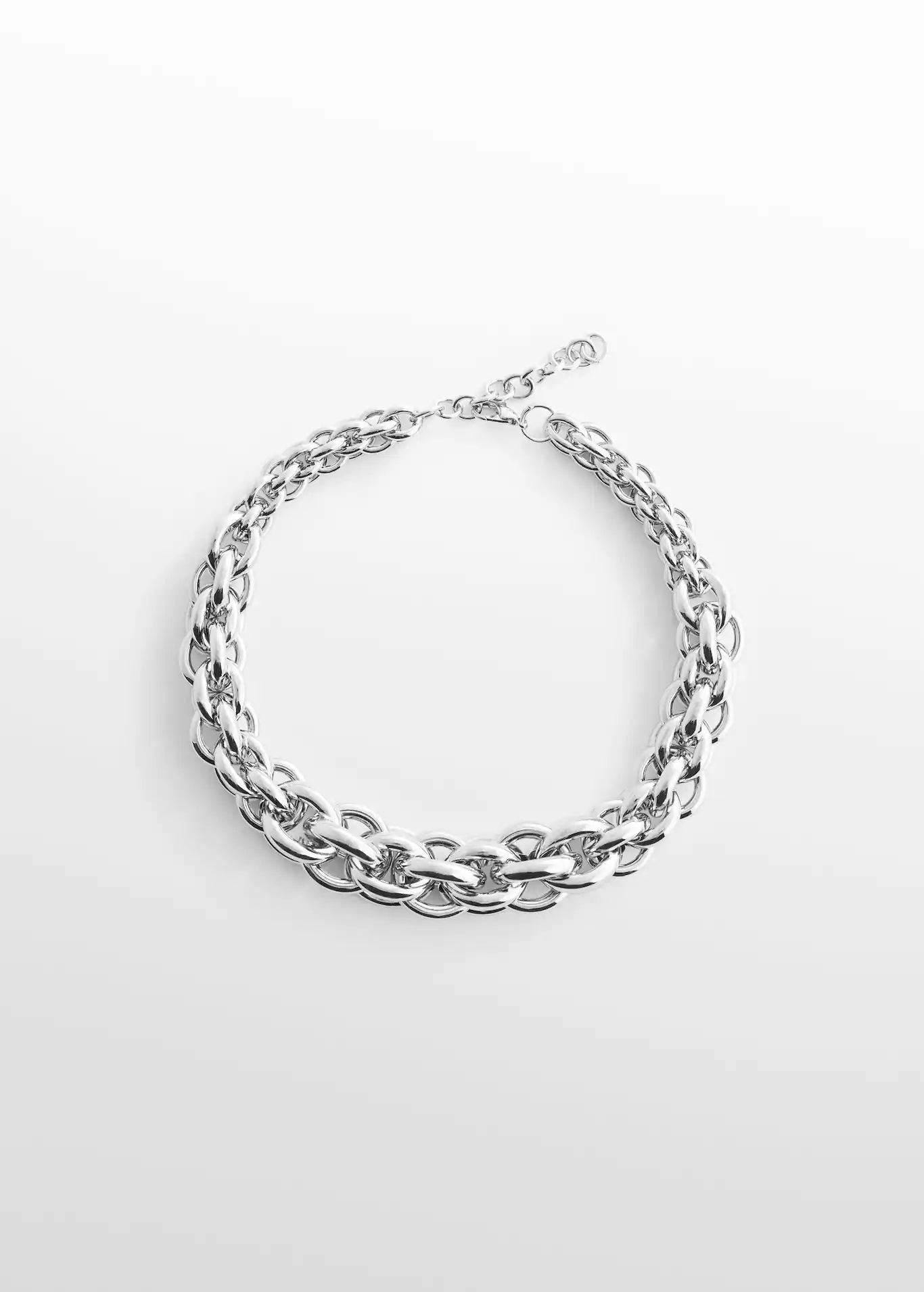 Braided necklace -  Women | Mango USA | MANGO (US)