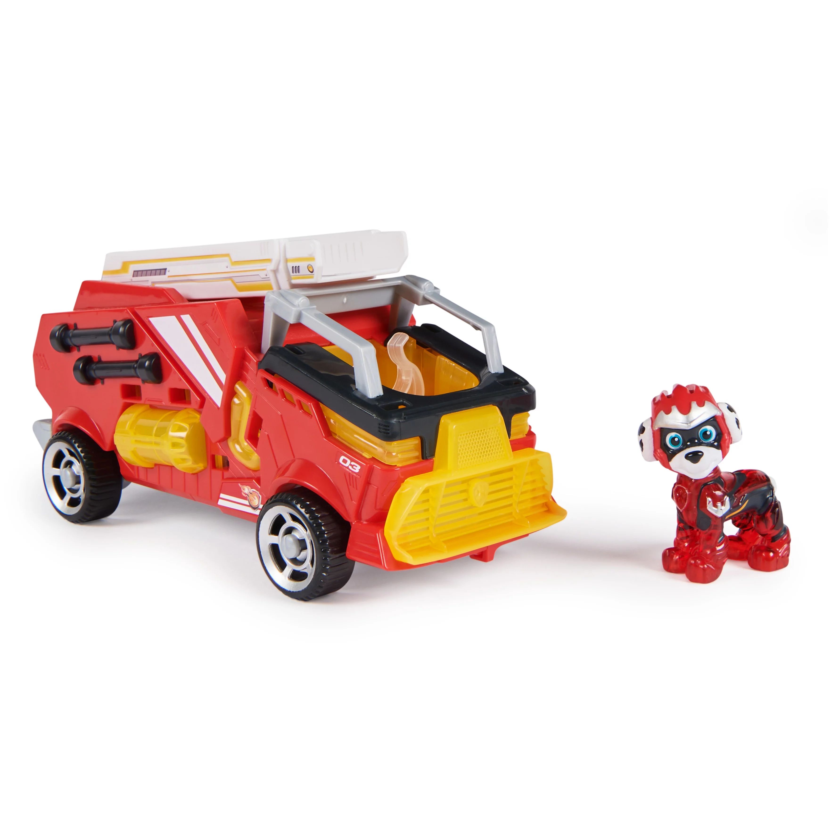 PAW Patrol: The Mighty Movie, Firetruck with Lights, Sounds & Marshall Figure, Ages 3+ | Walmart (US)
