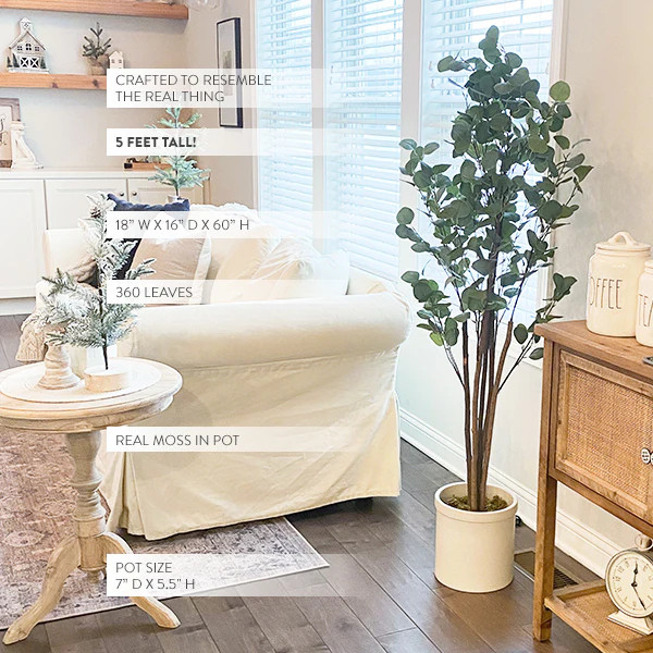 Lifelike Potted Tree - Decor Steals | Decor Steals