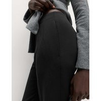 M&S Tapered Ankle Grazer Trousers Black | Marks & Spencer (UK)