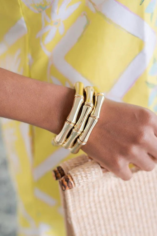 Lucy - Bamboo Acrylic Bracelet | Lisi Lerch Inc