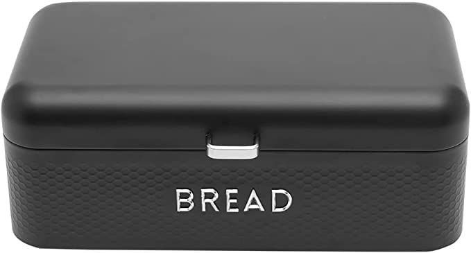 Home Basics Bread Box for Kitchen Counter Dry Food Storage Container, Bread Bin, Store Bread Loaf... | Amazon (US)