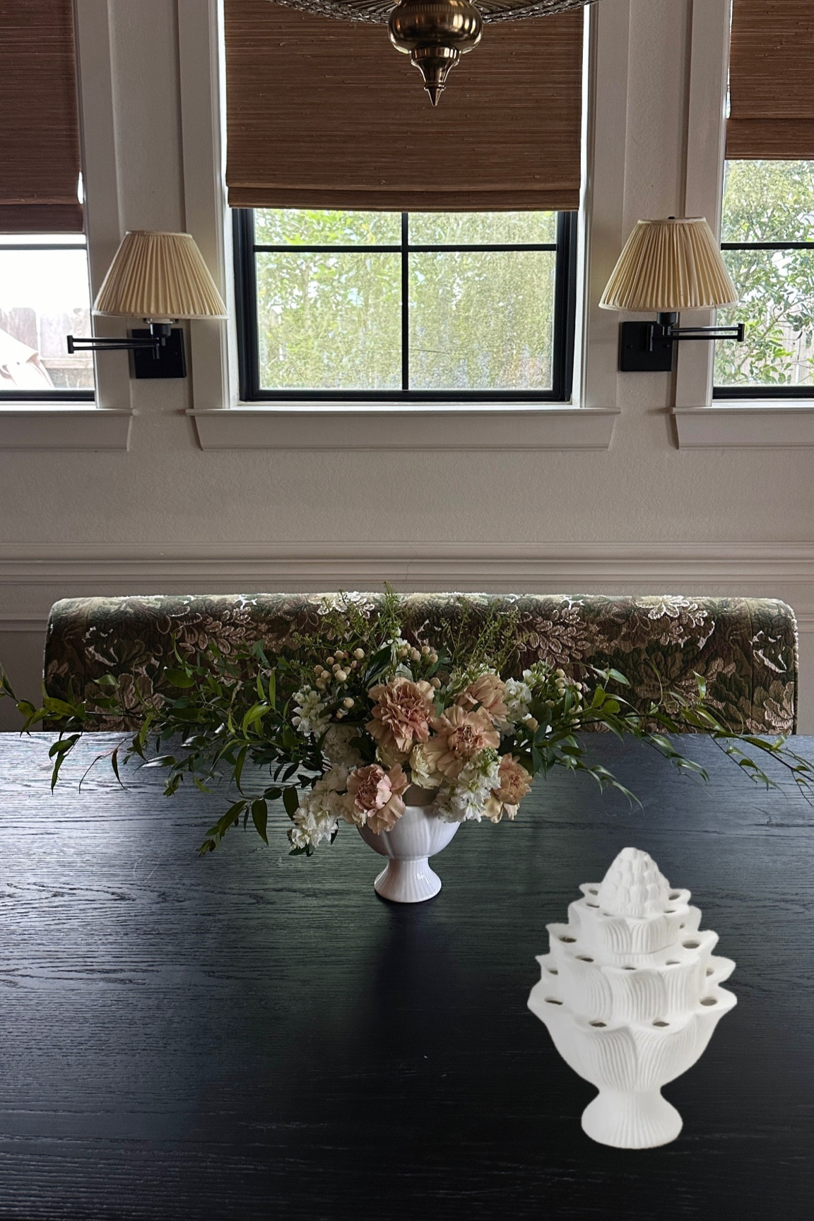 Created this floral arrangement with the coolest vase. I’ve always wanted to make arrangements like this and this layered vase with holes makes it so easy! 

#LTKHome