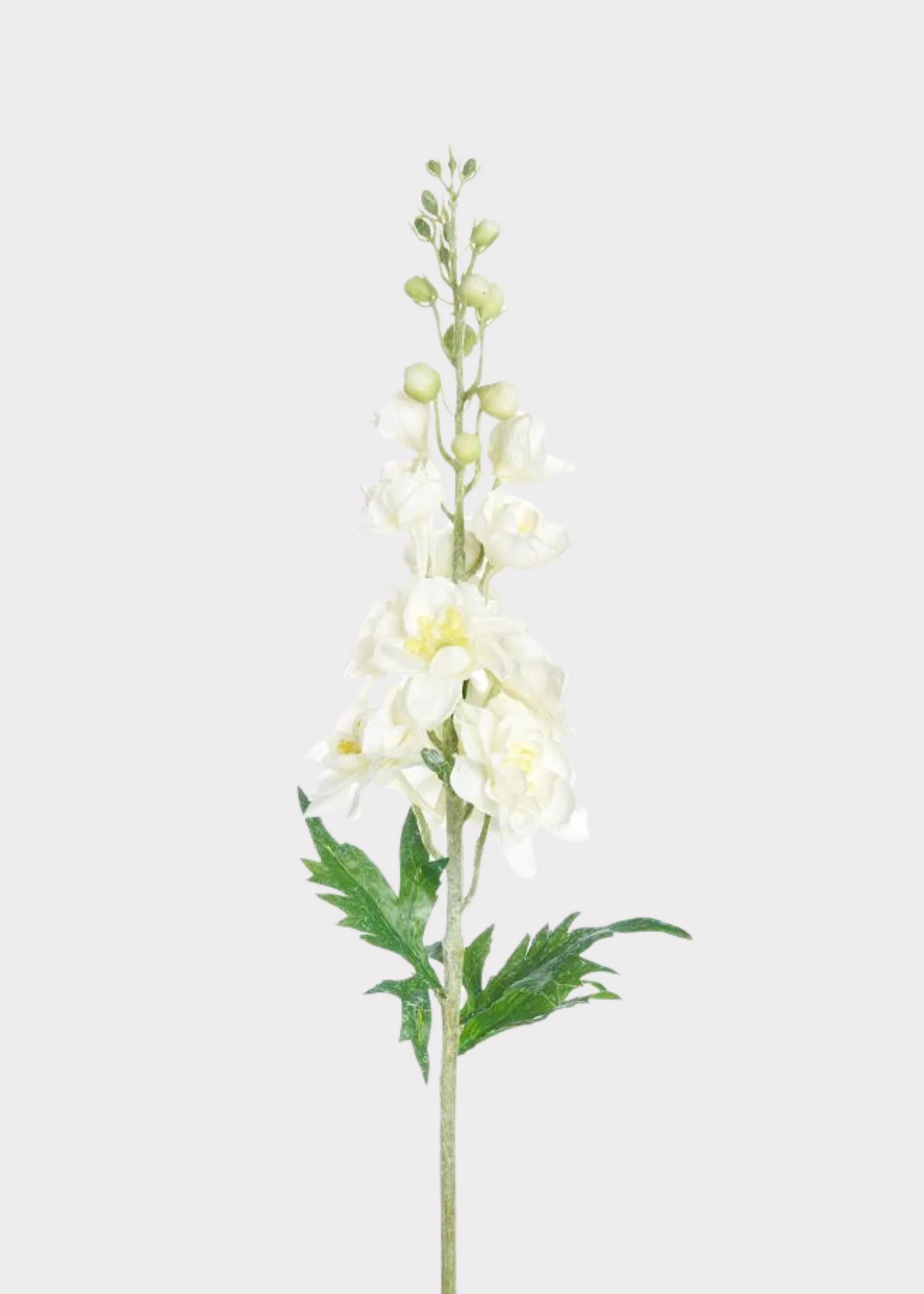 Delphinium Stem in White | Artificial Real Touch Flowers | Afloral | Afloral