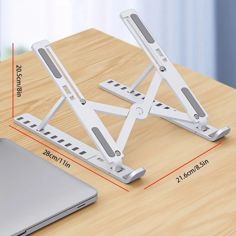 Laptop Stand Single-fork Folding Lift Cooling Base Desktop Tablet Portable Bracket Compatible Wit... | Temu Affiliate Program
