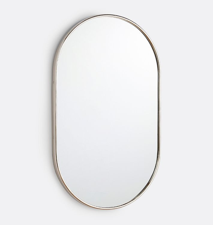 Pill Metal Framed Mirror | Rejuvenation