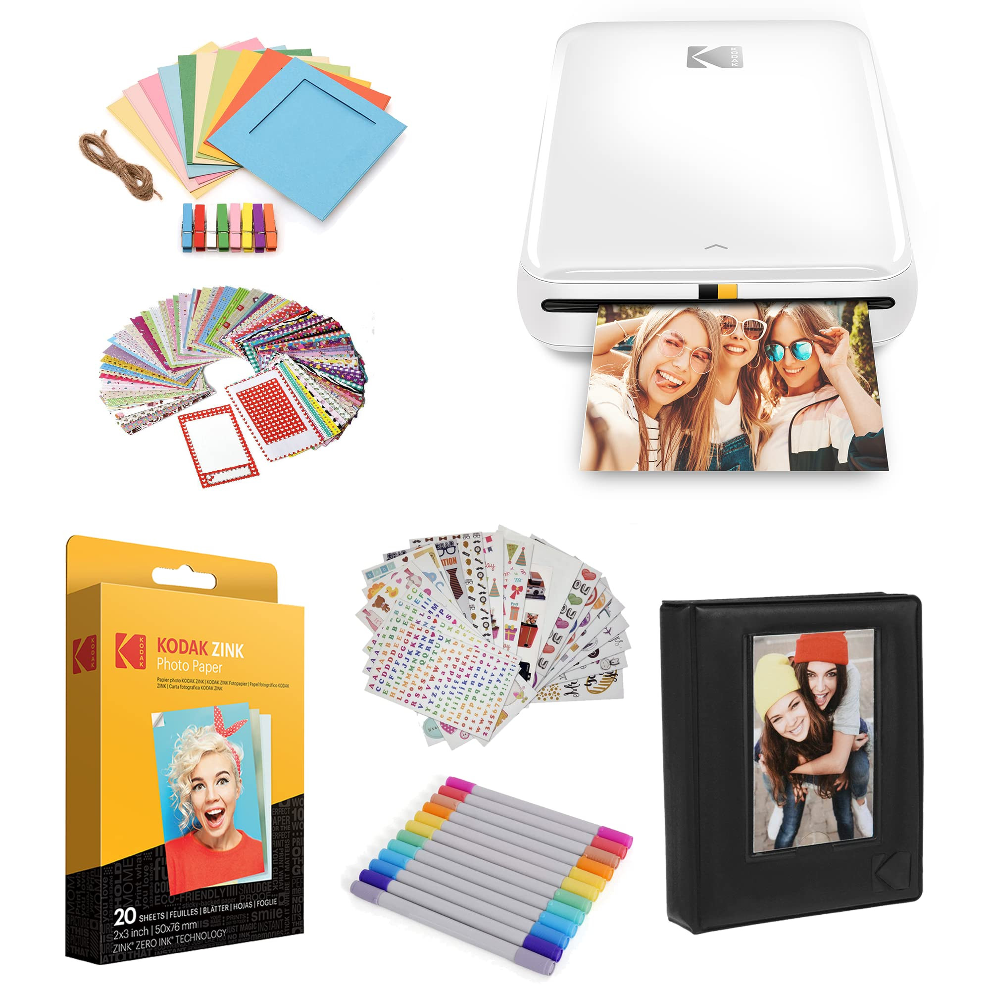 KODAK Step Printer Wireless Mobile Photo Printer with Zink Zero Ink Technology & Kodak App for iO... | Amazon (US)