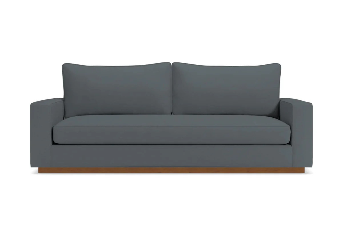 Harper Queen Size Sleeper Sofa :: Leg Finish: Pecan / Sleeper Option: Deluxe Innerspring Mattress | Apt2B
