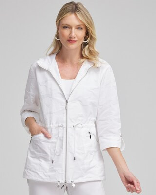 Zenergy® Embossed Camo Anorak Jacket | Chico's