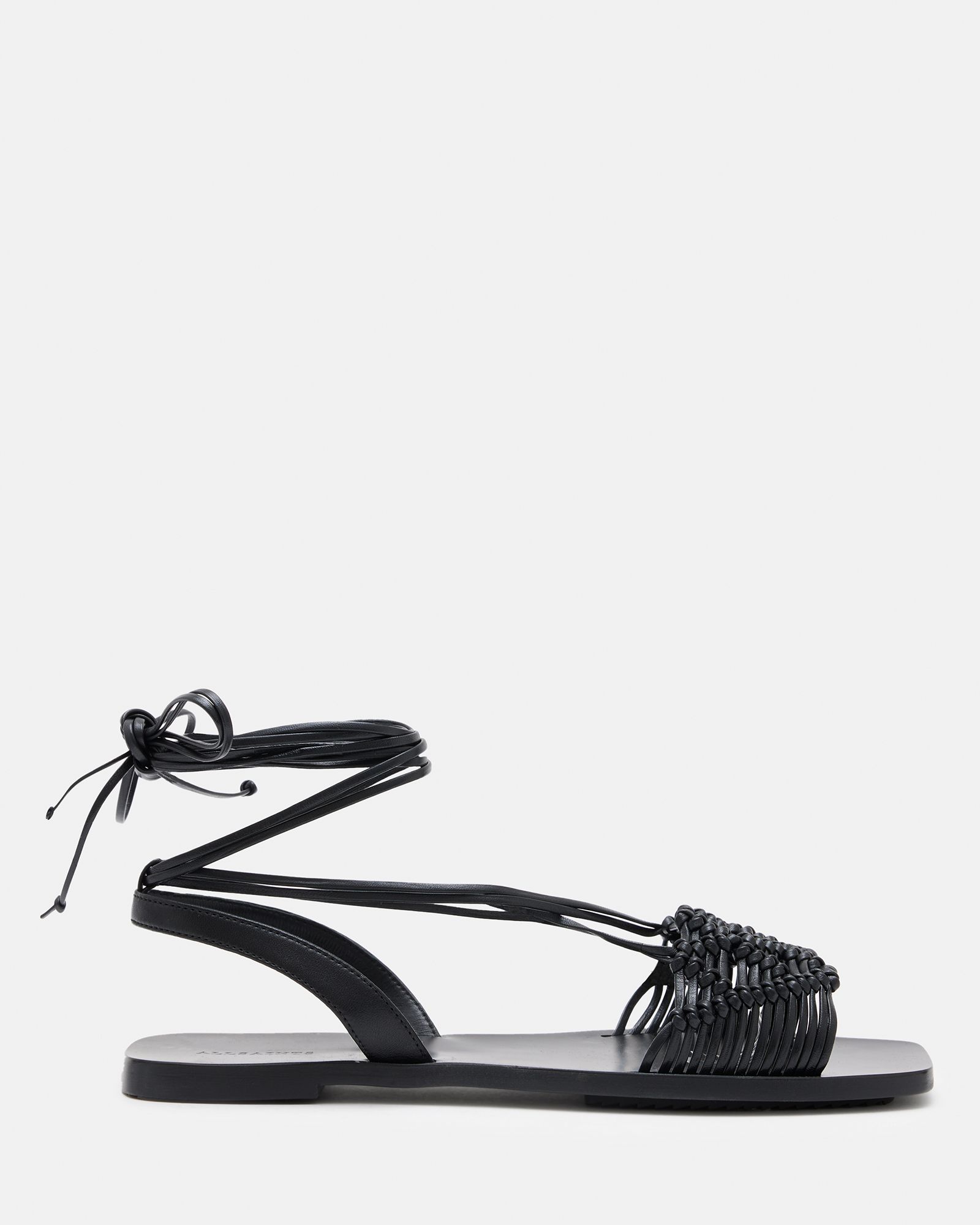 Donna Leather Rope Strappy Sandals | AllSaints UK