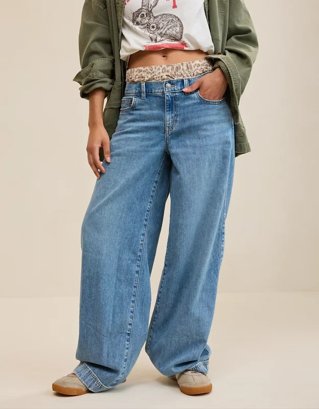 Aerie Daydream Denim Pant | Aerie