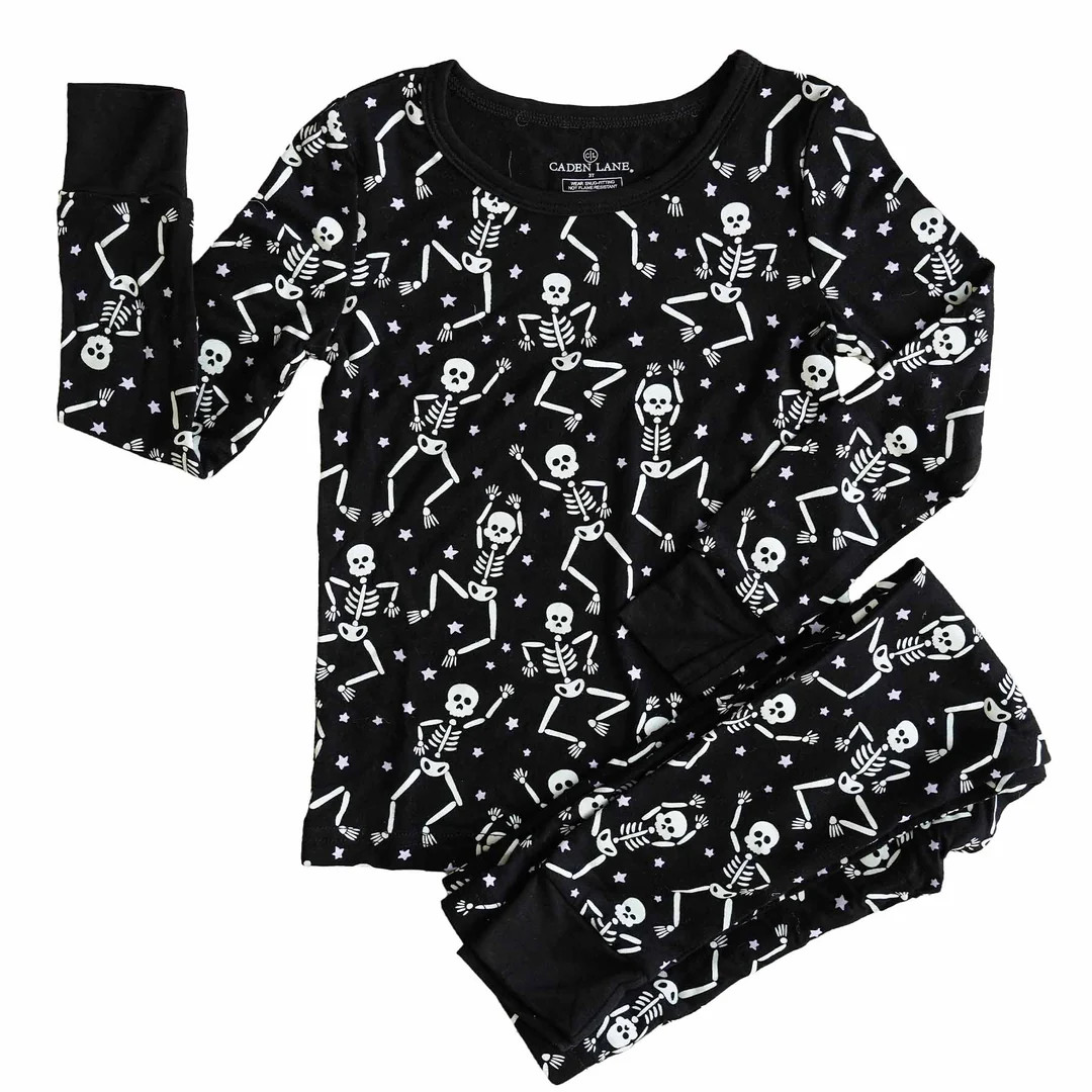 Baddie Bones Two Piece Pajama Set | Caden Lane