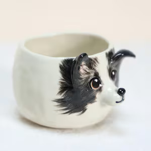 Custom Ceramic Pet Mug Special Gift for Mom Personalized Handmade Cat Coffee Cup Unique Dog Lover... | Etsy (US)