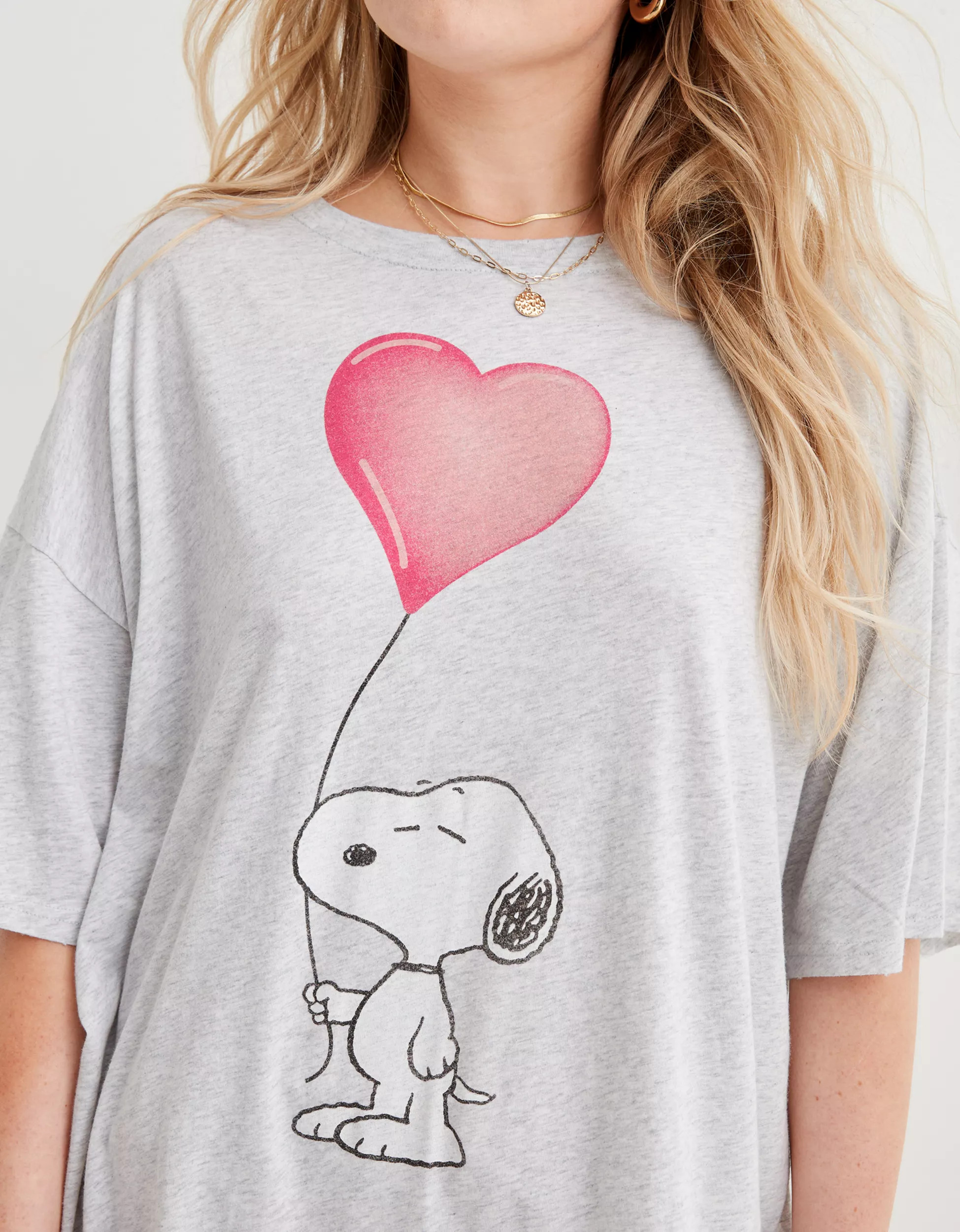 Aerie Snoopy® Sleep Happens Night Tee | Aerie