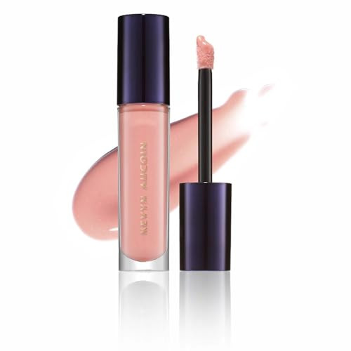 Kevyn Aucoin Celestial Lip Gloss, Drita (creamy sheer nude): Light reflecting shine & sheer. Precision makeup artist applicator. Hydrating, non-stick formula. Multi-dimensional 3D plumping effect. | Amazon (US)