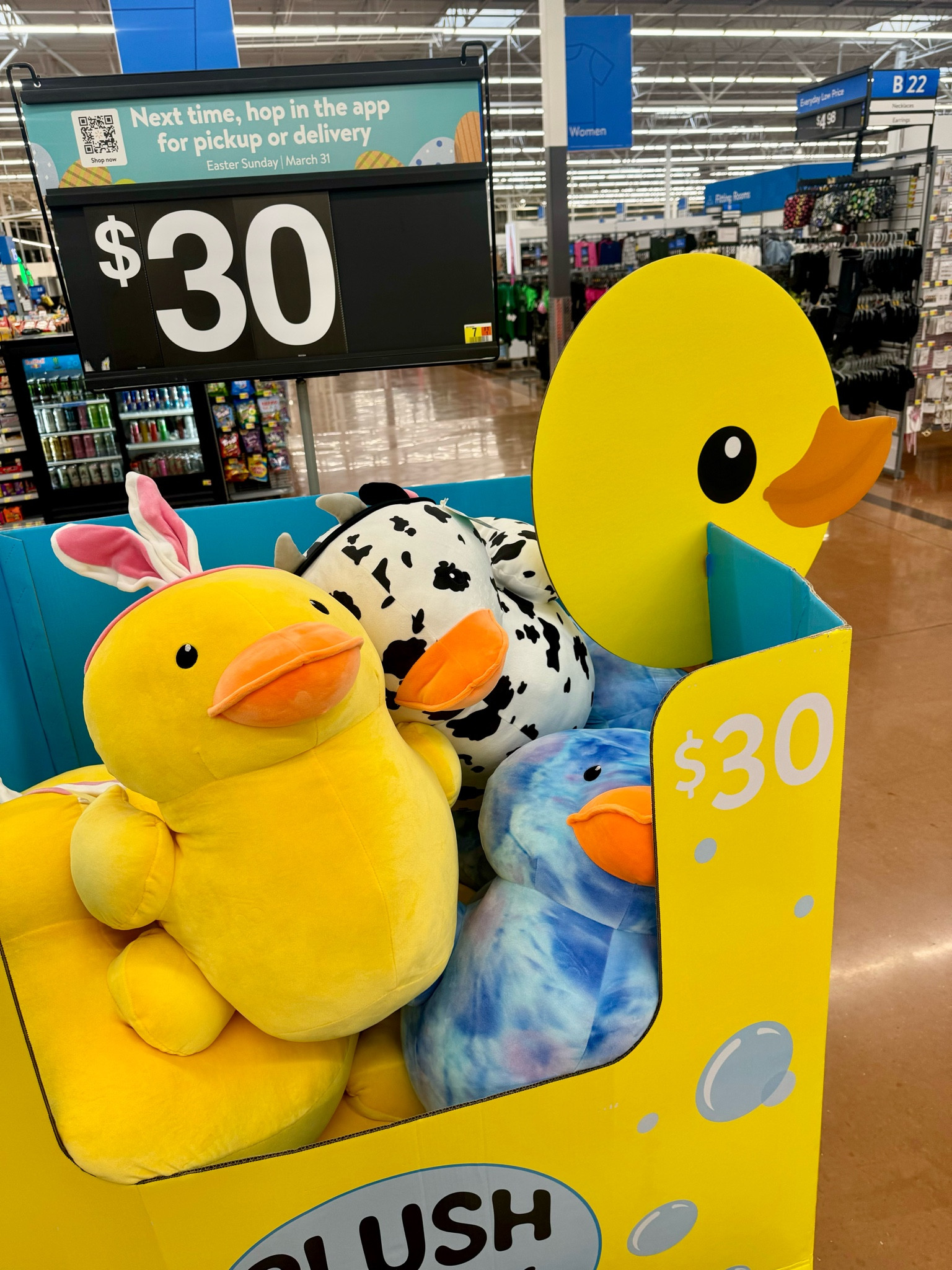 Here’s a fun Easter find!  🐣 Snag one of these giant rubber duckie plushies while you can! #walmartfinds #easterplush #easter2024 #rubberduckie

#LTKSeasonal #LTKkids #LTKfamily