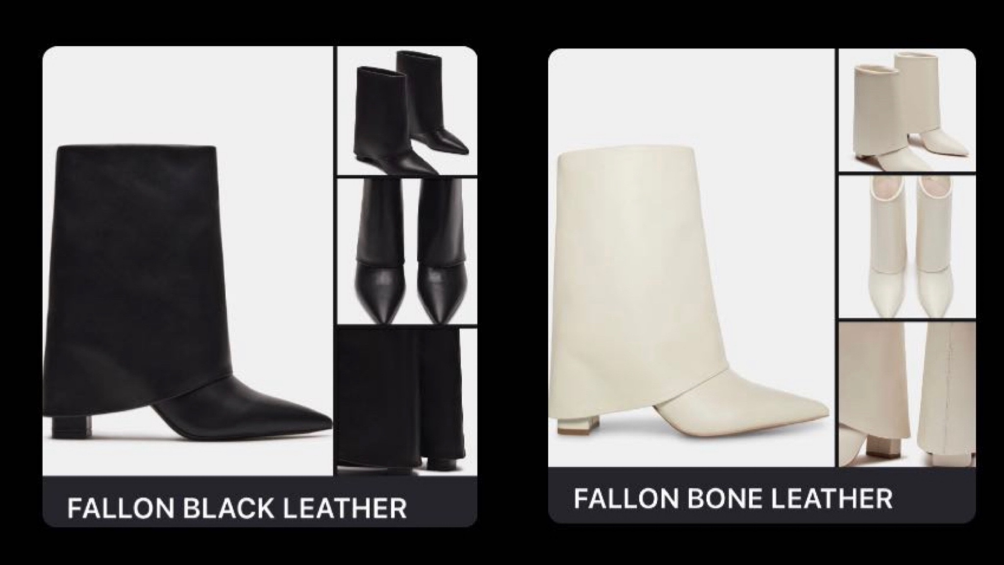 I cannot stop thinking about these boots to the point where I may just splurge and get both, they’re SO good! The fold over design, the matte colors, so classic, so chic…will def get my cost per wear out of them (and that’s on girl math) 

#LTKshoecrush #LTKHolidaySale #LTKstyletip