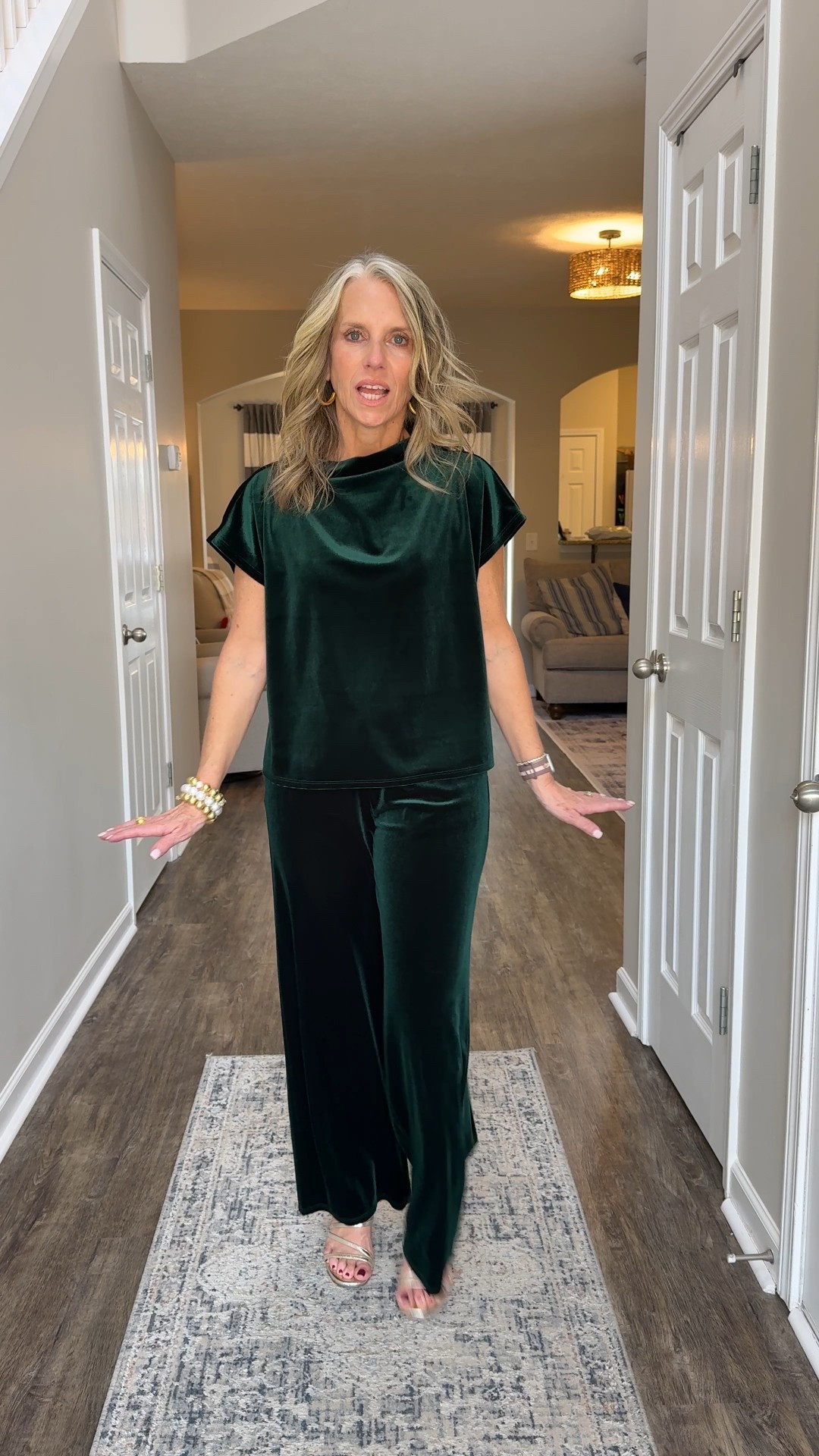 The perfect holiday party, rehearsal dinner look. Christmas Eve service or dinner out 

#LTKHoliday #LTKOver40 #LTKStyleTip