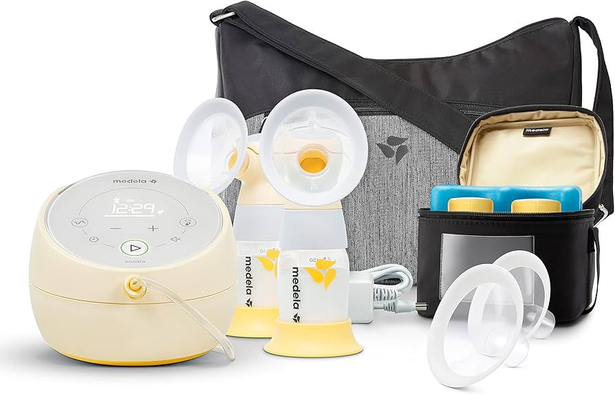 Medela Sonata Smart Breast Pump, Hospital Performance Double Electric Breastpump, Rechargeable, F... | Amazon (US)