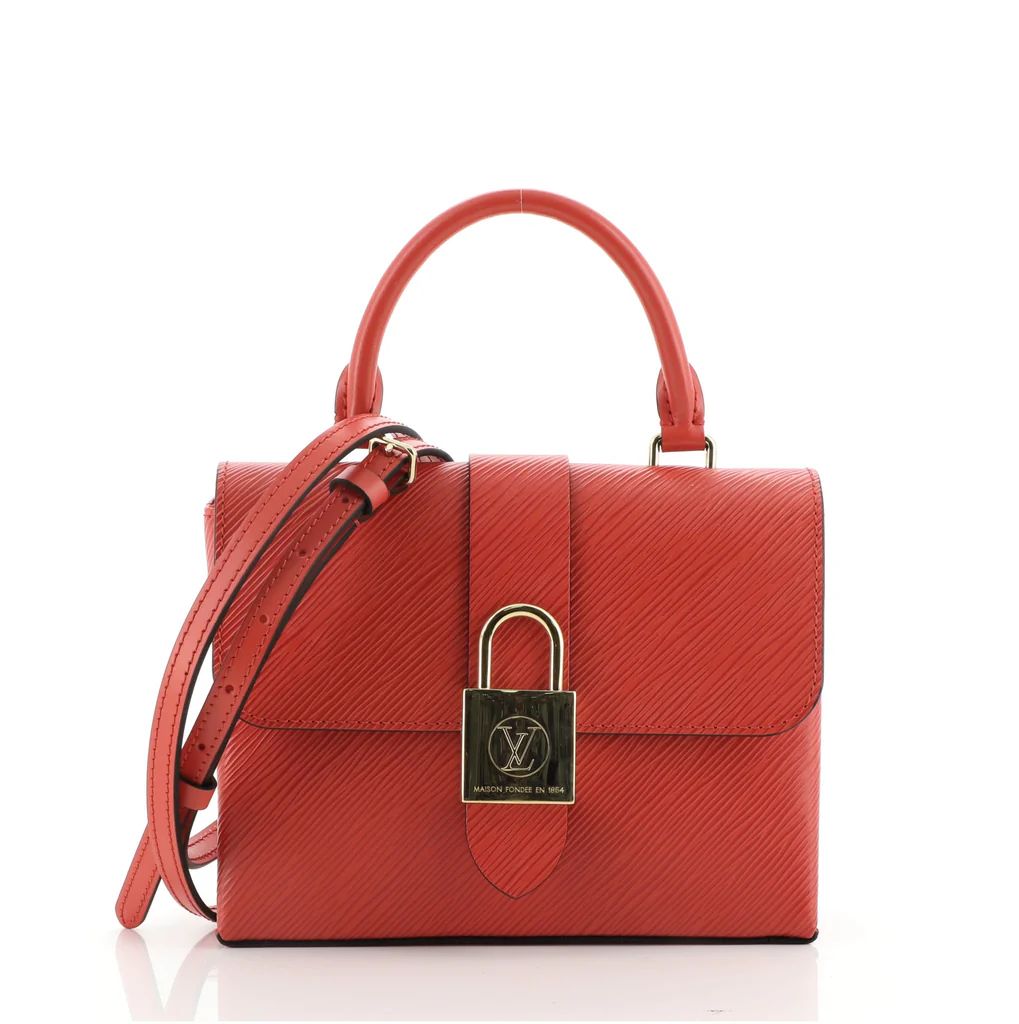 Louis Vuitton Locky Handbag Epi Leather BB Red 65203270 | Rebag