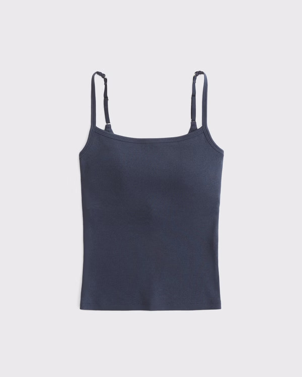 Bra-Free Rib 90s Cami | Abercrombie & Fitch (US)