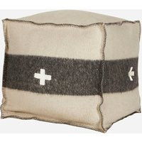 Retro Swiss Army Pouf Ottoman Floor Cushion Wool Blanket Pillow Rustic Home Decor | Etsy (US)