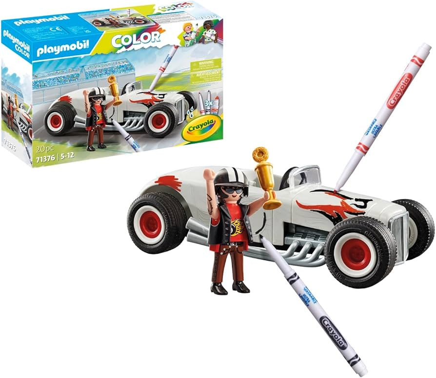 PLAYMOBIL Color with Crayola: Racing Car | Amazon (CA)