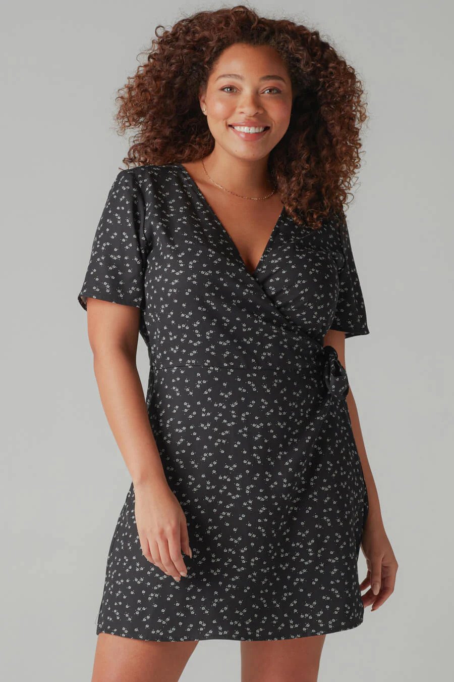 The Short Wrap Dress | VETTA
