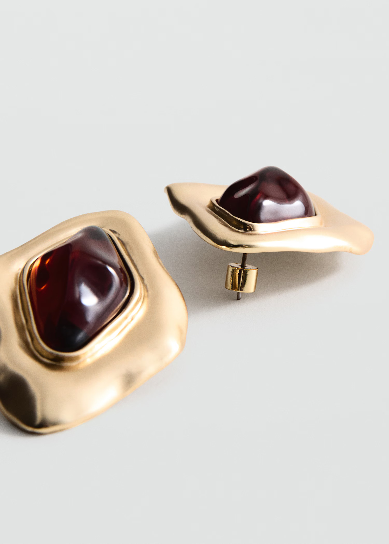 Combined irregular earrings - Women | MANGO United Kingdom | MANGO (UK)