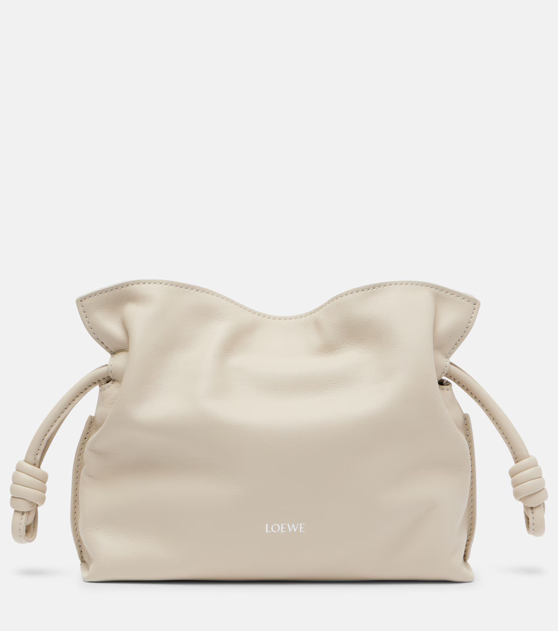 Flamenco Mini leather clutch | Mytheresa (UK)