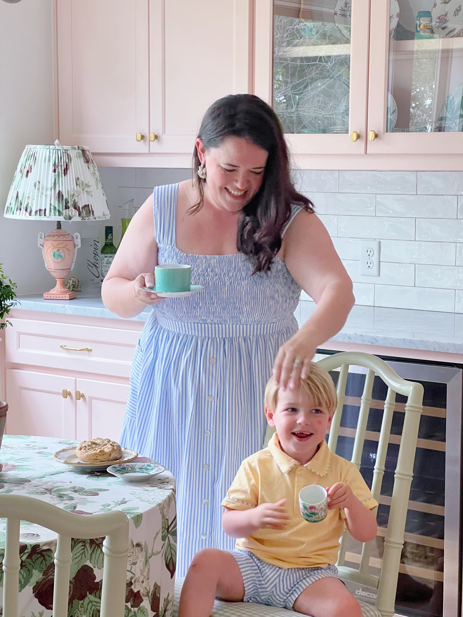 Mommy & Son Matching! 💛💙💛

#LTKkids #LTKstyletip #LTKfamily