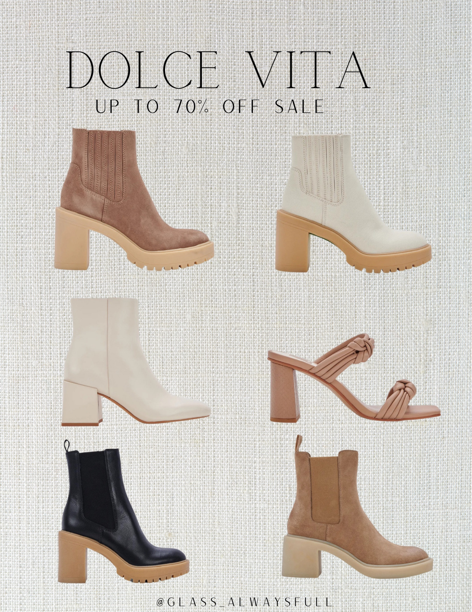 Dolce vita sale, boot sale, bootie sale, sandal sale, suede boots, suede booties, Chelsea boots. Callie Glass @glass_alwaysfull 

#LTKshoecrush #LTKGiftGuide #LTKsalealert