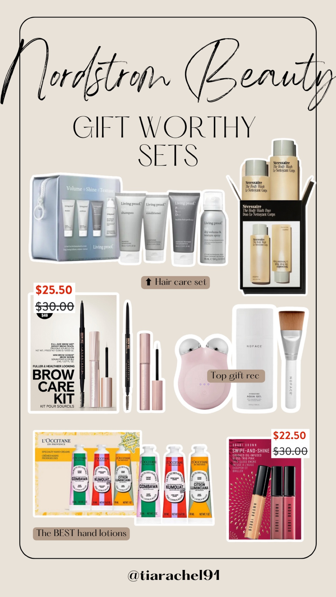 @nordstrombeauty gift sets! #nordstrompartner

#LTKGiftGuide #LTKHoliday #LTKBeauty