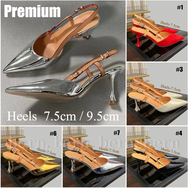 Premium Leather/Suede Leather Fashion Women's High Heels Sandals with 7.5cm/9.5cm Heels | DHGate