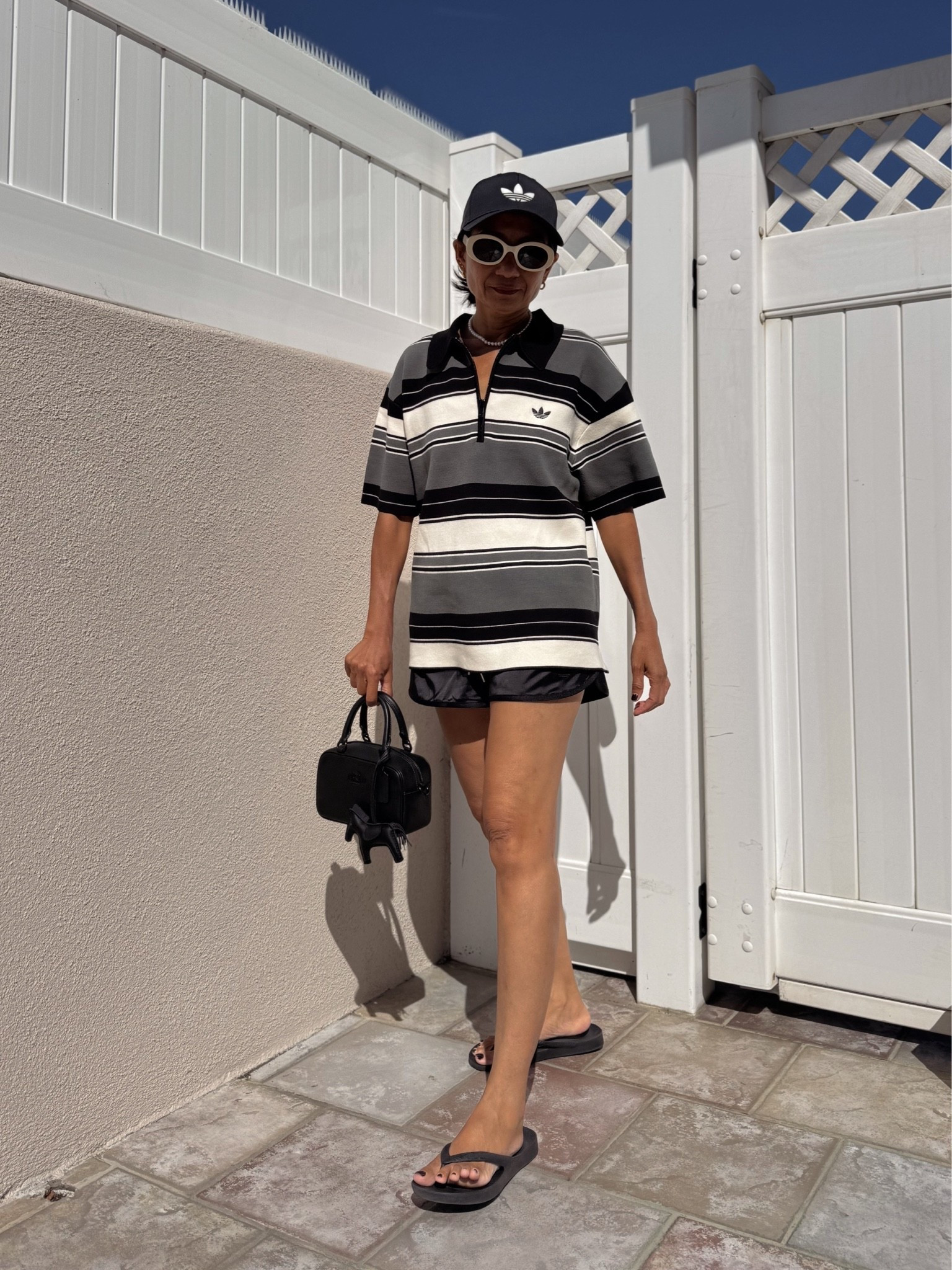 I’m 5’2” and weigh 98 lbs. My go-to sizes are XS, 00, or 24 for clothes, and I usually rock a 5.5 to 6 in shoes.
#adidas

#LTKootd