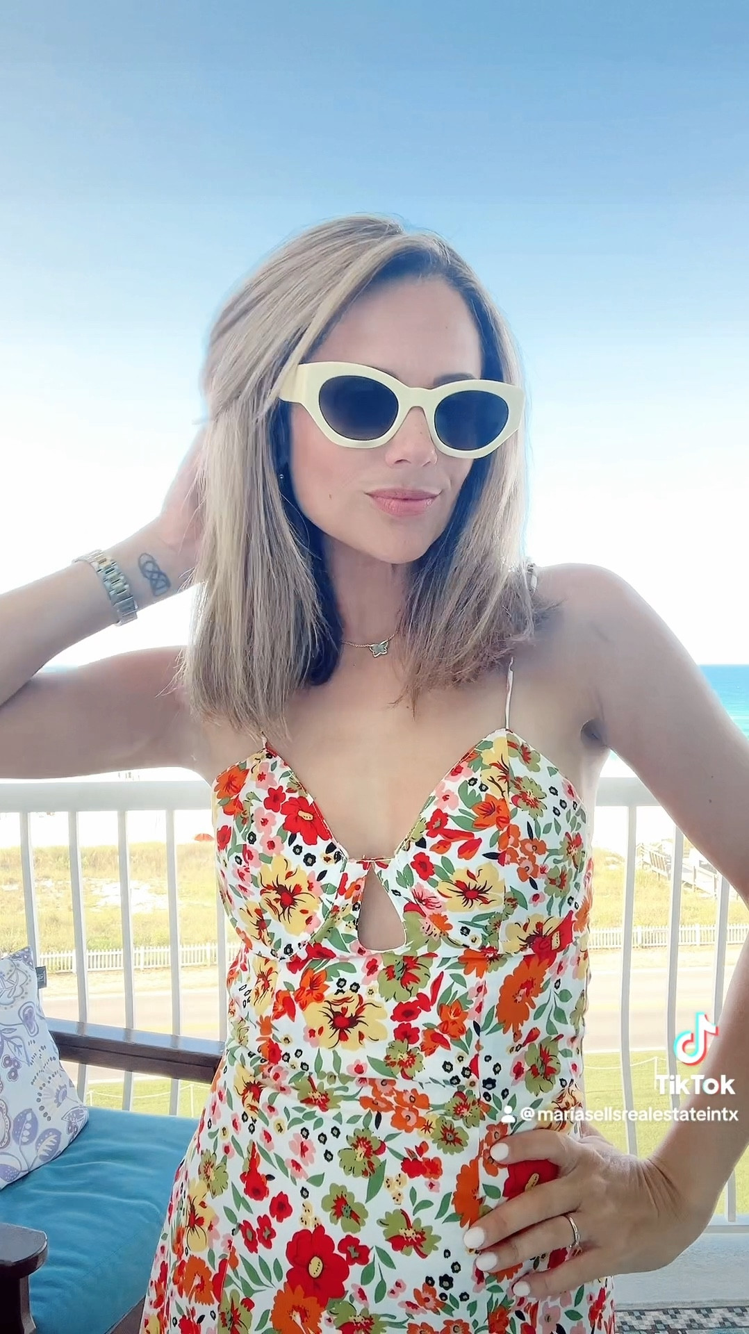 Mini dress. Summer dress. Girly. Priceless. Anthro. Retro sunglasses. Summer wear  

#LTKVideo #LTKStyleTip #LTKSeasonal