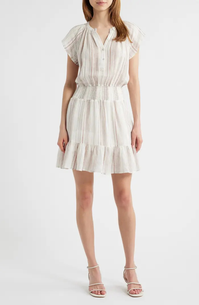 Rails Augustine Stripe Linen Blend Dress | Nordstrom | Nordstrom