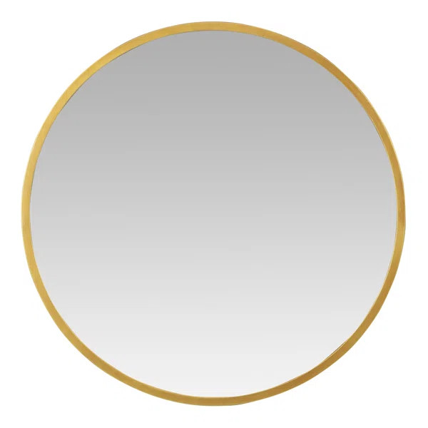 Uecker Modern Round Wall Mirror | Wayfair North America